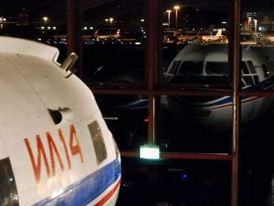 A Vintage Airplane-Turned-Restaurant at in Zurich Airport Seen On www.coolpicturegallery.us