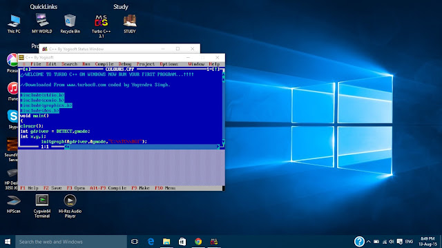 Turbo C C For Windows 10 64 32 Bit Codeplex Archive