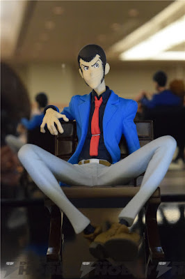 Alcune statue della Banpresto per Lupin The 3rd