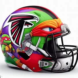 Atlanta Falcons Concept Football Helmets