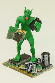 It's a chip-eating computer gremlin ... look, I admit it, sometimes these pictures serve little purpose other than to amuse me.