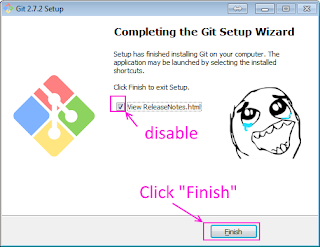 Git  install git on windows tutorial 14