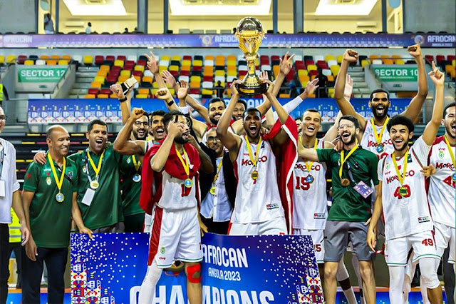 منتخب المغرب يظفر ببطولة إفريقيا لكرة السلة