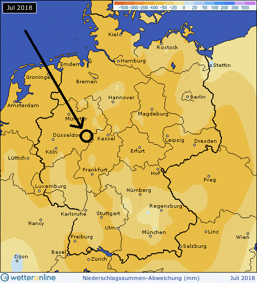 Sauerland wandern Wetter blog wetteronline Niederschlag