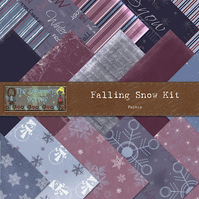 http://scrappingsisters.blogspot.com/2009/04/falling-snow-freebie.html