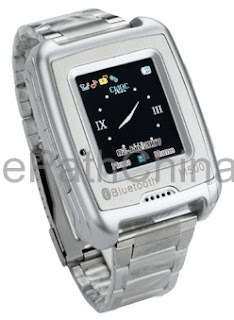 Touch Screen Watch Mobile Phone with Bluetooth and GPRS 