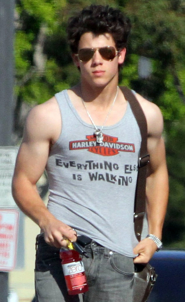 Attention All Cougars Nick Jonas above AKA The cute Jonas Brother 