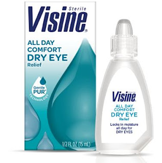 VISINE ALL DAY COMFORT DRY EYE Relief,VISINE ALL DAYقطرة العين فيزين أول دي كومفورت,Glycerin 0.2% جليسرين  Hypromellose 0.36% هيبروميلوز  Polyethylene glycol 400 1% بولي إيثيلين جلايكول,إستخدامات قطرة فيزين أول دي  ,يستخدم هذا الدواء لتخفيف جفاف العين المتهيجة,كيفية استخدام قطرة العين فيزين أول دي,آثار جانبية قطرة العين فيزين أول دي,,التفاعلات الدوائية قطرة العين فيزين أول دي, الحمل والرضاعة قطرة العين فيزين أول ديVISINE ALL DAY