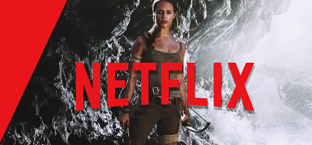 Resultado de imagem para tomb raider netflix"