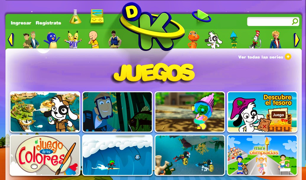 Juegos divertidos y educativos: DISCOVERY KID`S juegos ...