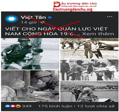 Việt Tân không được phép đánh đồng đội quân đánh thuê với Quân đội nhân dân Việt Nam!