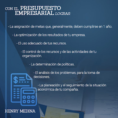 el presupuesto una herramienta para la buena gestion empresarial