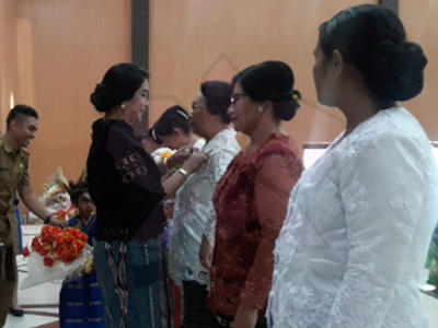  Joice Fatlolon Kukuhkan 9 Bunda PAUD Kecamatan di Kepulauan Tanimbar