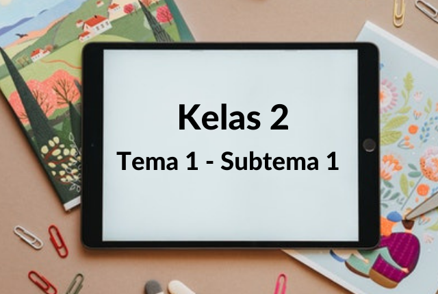 Soal Kelas 2 Tema 1 Subtema 1