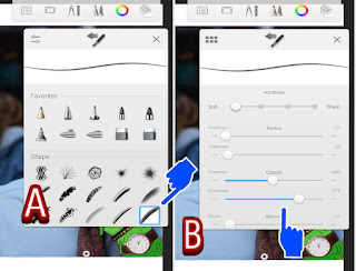  Bertemu kembali dengan saya admin rumah edit foto Tutorial Grime Art Keren di Sketchbook Android