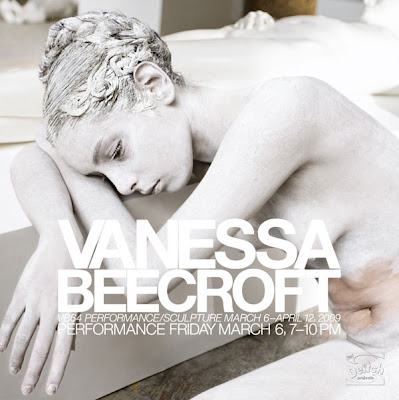 Vanessa Beecroft Exhibition Today at Deitch, NY