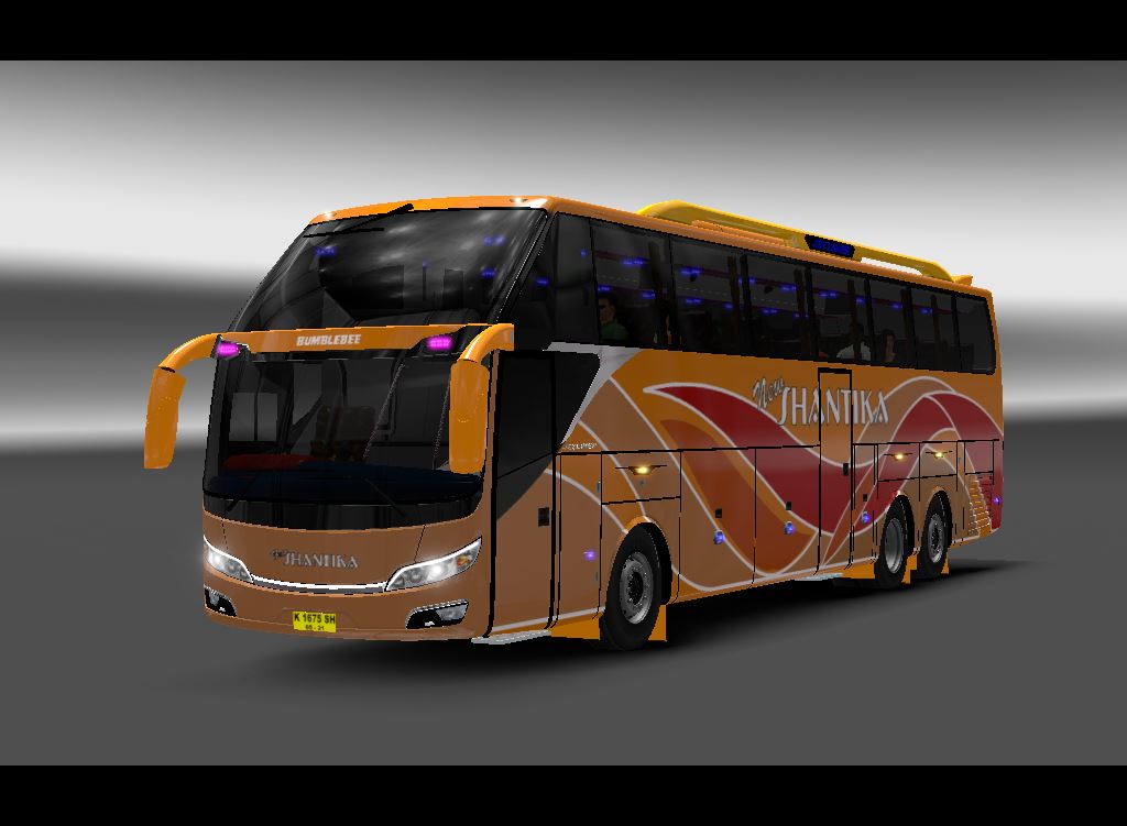 20 Koleski Terbaru Download Mod  Stiker  Kaca  Bus Ets 2  V 