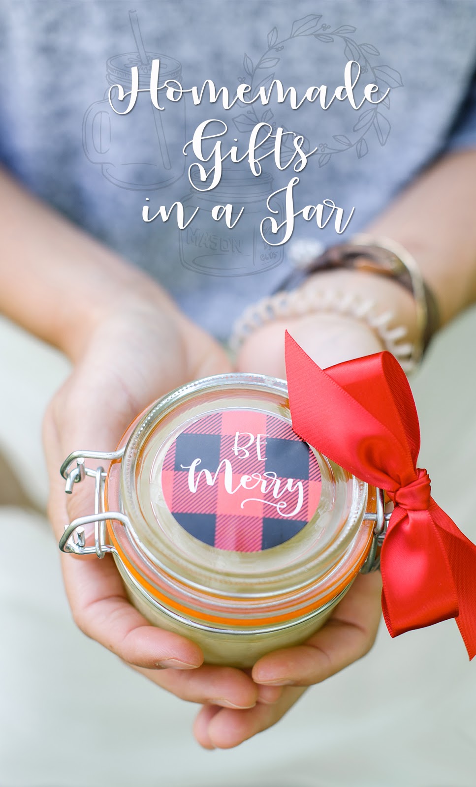 homemade gifts in jars | creativebag.com