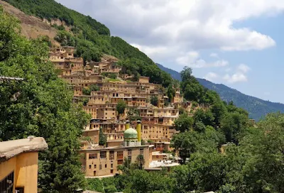  The spectacular Masooleh village, popularly known as "The yard of the building above is the roof of the building below", is surrounded by wonderful and eye-catching natural scenery. This stepped village, in its beautiful peaceful, gives its residents and visitors a really true taste of happiness and pleasant.   