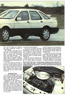 A little history on Ford Sierra XR8