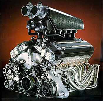 The V10 engine- Porsche 's