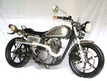used motor  of Kawasaki  Binter  Merzy  1981 modif Oto Trendz