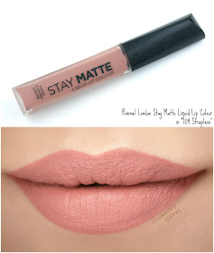 Rimmel London | Stay Matte Liquid Lip Colour in "709 Strapless": Review and Swatches
