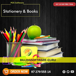 Stationery Business Software for Retail, Wholesale, Books and School Data Management with Billing Barcoding Accounting & Inventory Management