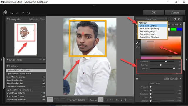 SkinFiner Filter Plug-In For Photoshop - How To Use It & Full Review In Details