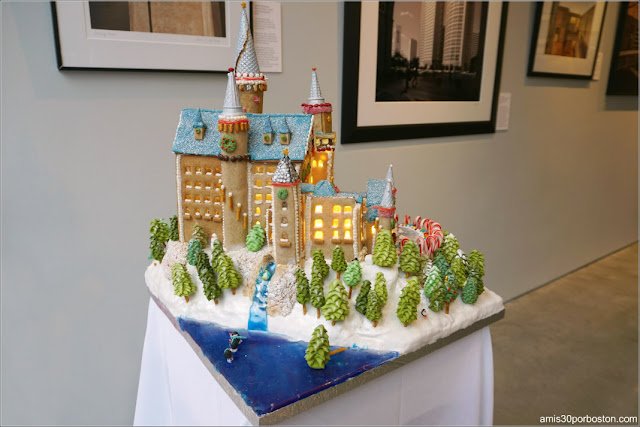 Casitas de Jengibre en Boston: "Gingerella's Confectionary Castle"