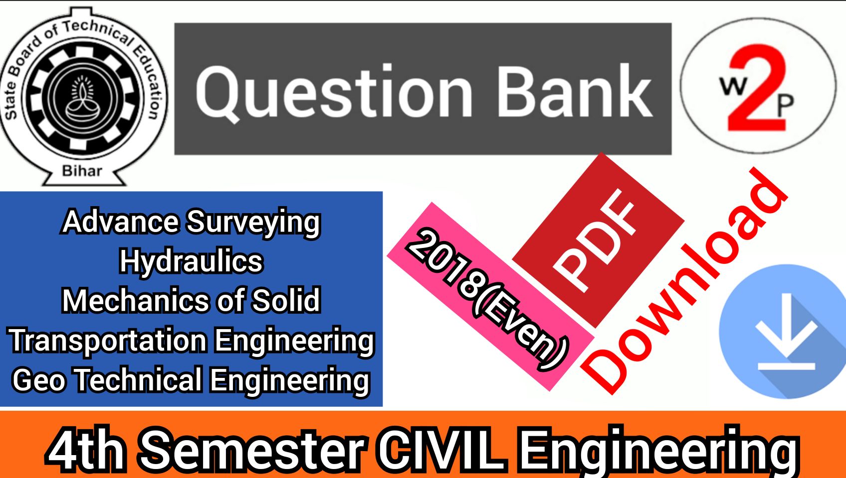 4th Semester Civil Engineering