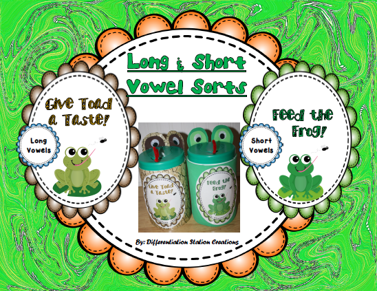http://www.teacherspayteachers.com/Product/FREE-Frog-and-Toad-Sort-Long-and-Short-Vowel-Words-1164906