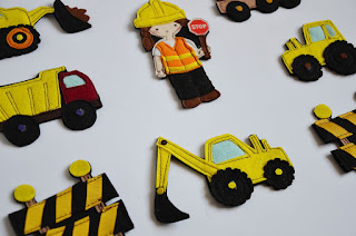 Felt tractors handmade by TomToy