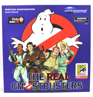 San Diego Comic-Con 2019 Exclusive Real Ghostbusters Spectral Edition Select Action Figure Box Set by Diamond Select Toys