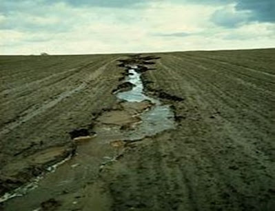 Erosão em sulco do solo