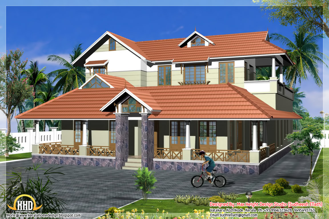 6 different Indian house  designs  Kerala home  design  and 