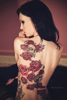 Sexy Back Tattoo For Women