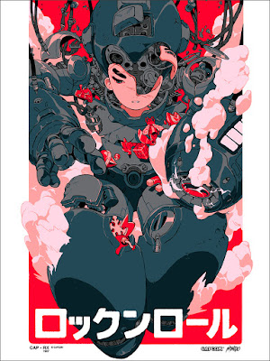 Mega Man Screen Print by Sachin Teng x Mondo