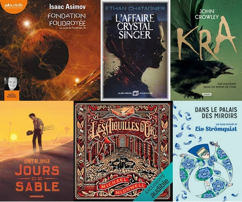 Couvertures des livres lus en novembre-décembre