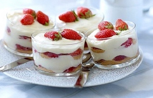 Tiramisu de fresas