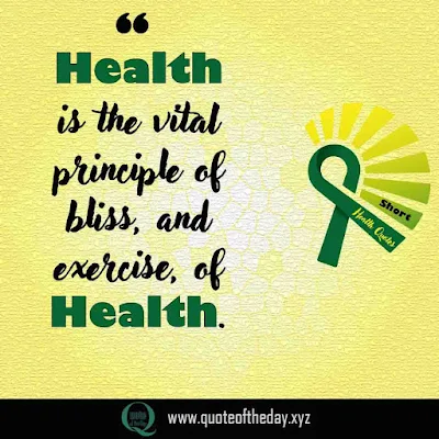 Short Health Quotes