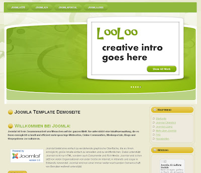 Looloo - шаблон для Joomla 1.5