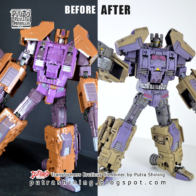 The Making of Transformers Bruticus Combiner by Putra Shining