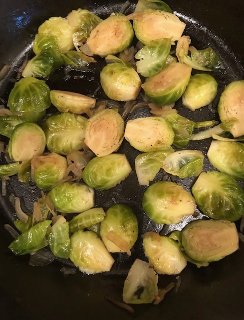 Brussels Sprouts Glazed with Balsamic Vinegar