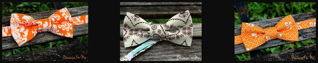 Shop Because I'm Me's gorgeous summery bow ties for men and boys