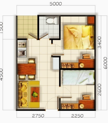 Contoh Gambar  Desain  Sketsa Rumah  Dengan Biaya  Pembuatan 