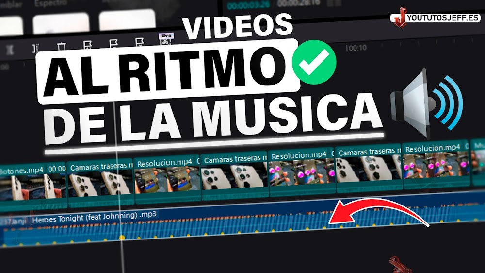 Crear VIDEOS al RITMO de la MUSICA ✅