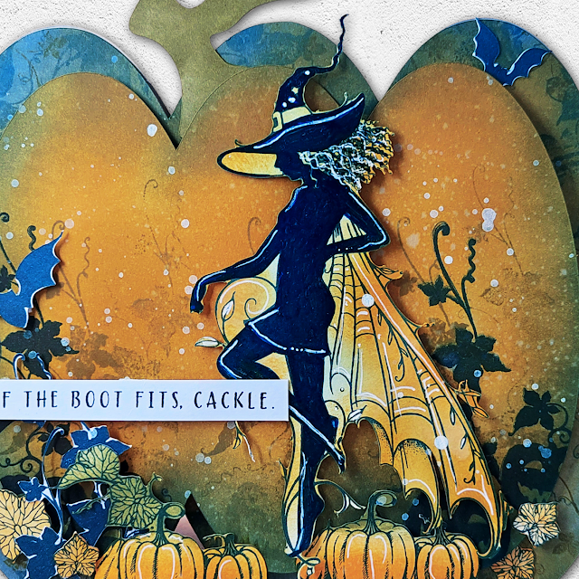 Halloween Cardmaking: New silhouette stamps from Pink Ink Designs