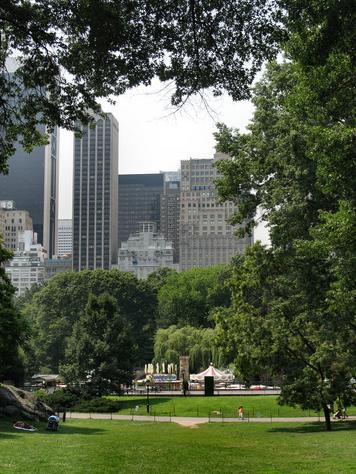 central park new york summer. central park new york winter.