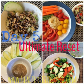 Ultimate Reset Day 5 Meals